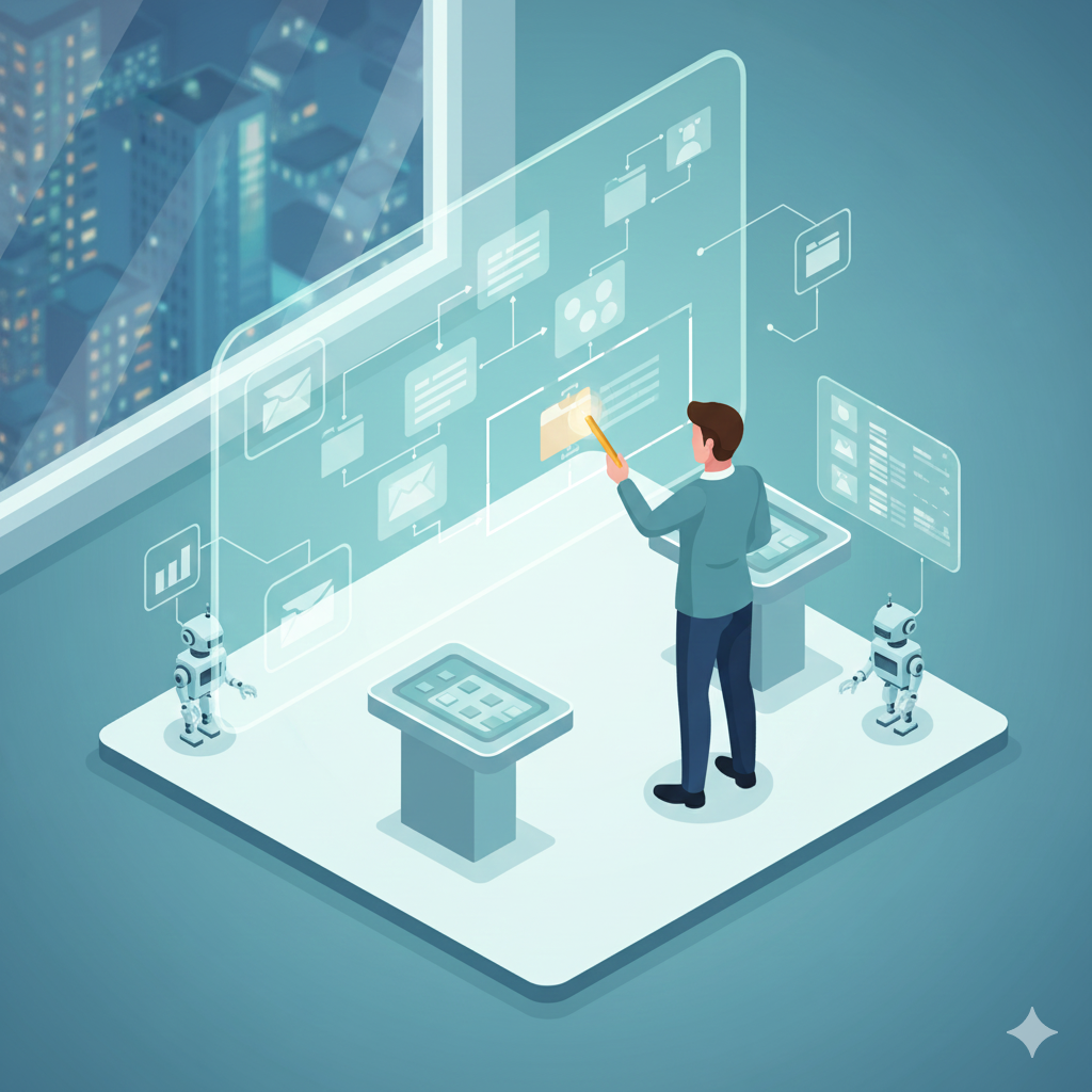 autonomous workflows that humans lead