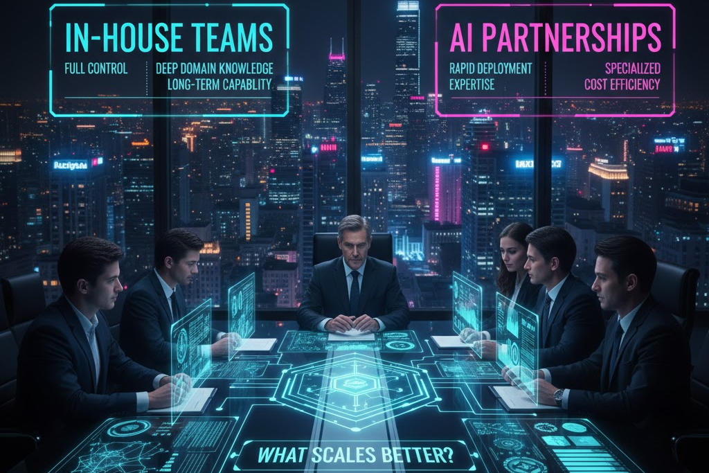 AI Partnerships vs In-House Teams 