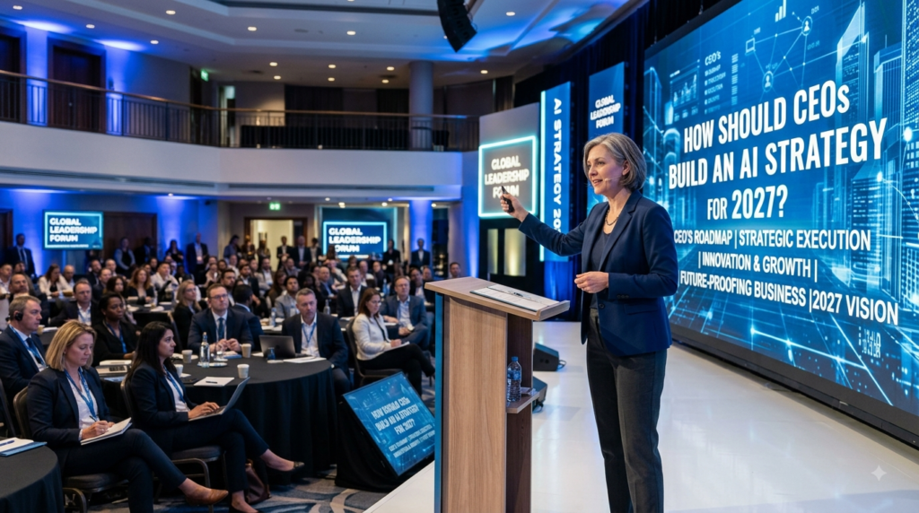 How Should CEOs Build an AI Strategy for 2027