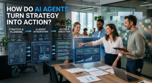 How Do AI Agents Turn Strategy Into Action