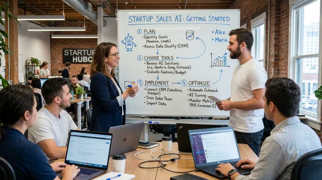 How Do Startups Get Started With Sales AI